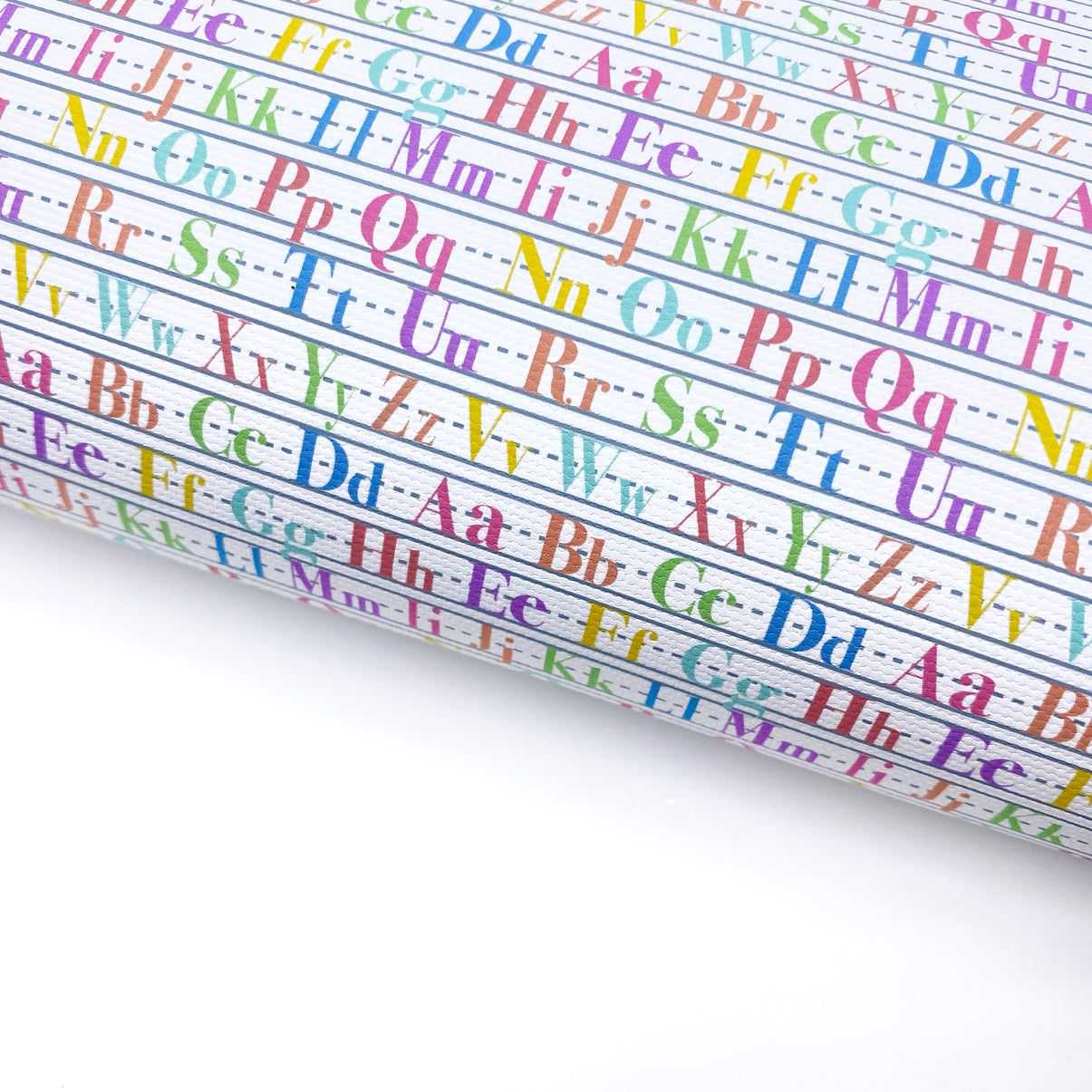 Handwriting Practise Lux Premium Printed Bow Fabric