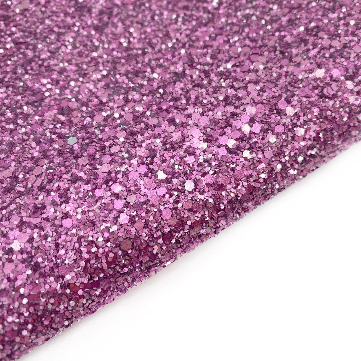 Pretty in Pink Lux Premium Chunky Glitter Fabric
