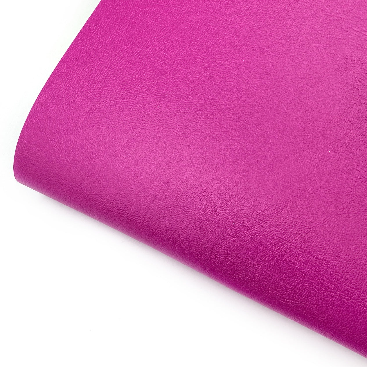 Roller Doll Pink Core Colour Premium Faux Leather Fabric Sheets