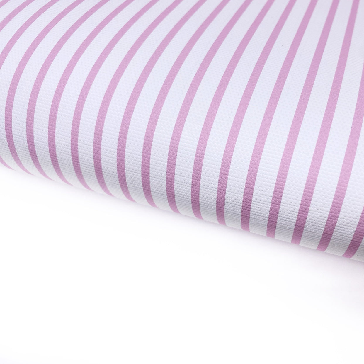 Bubblegum Pink Candy Stripe Lux Premium Printed Bow Fabric