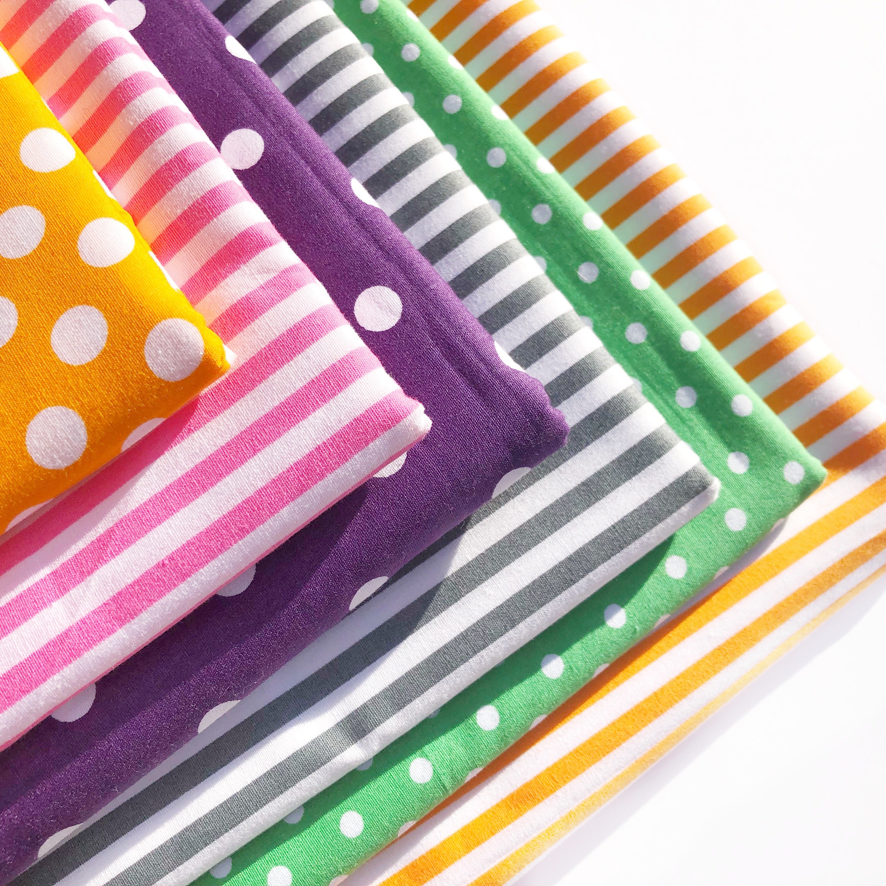 Pick and Mix Spots and Stripes Fabric Felts