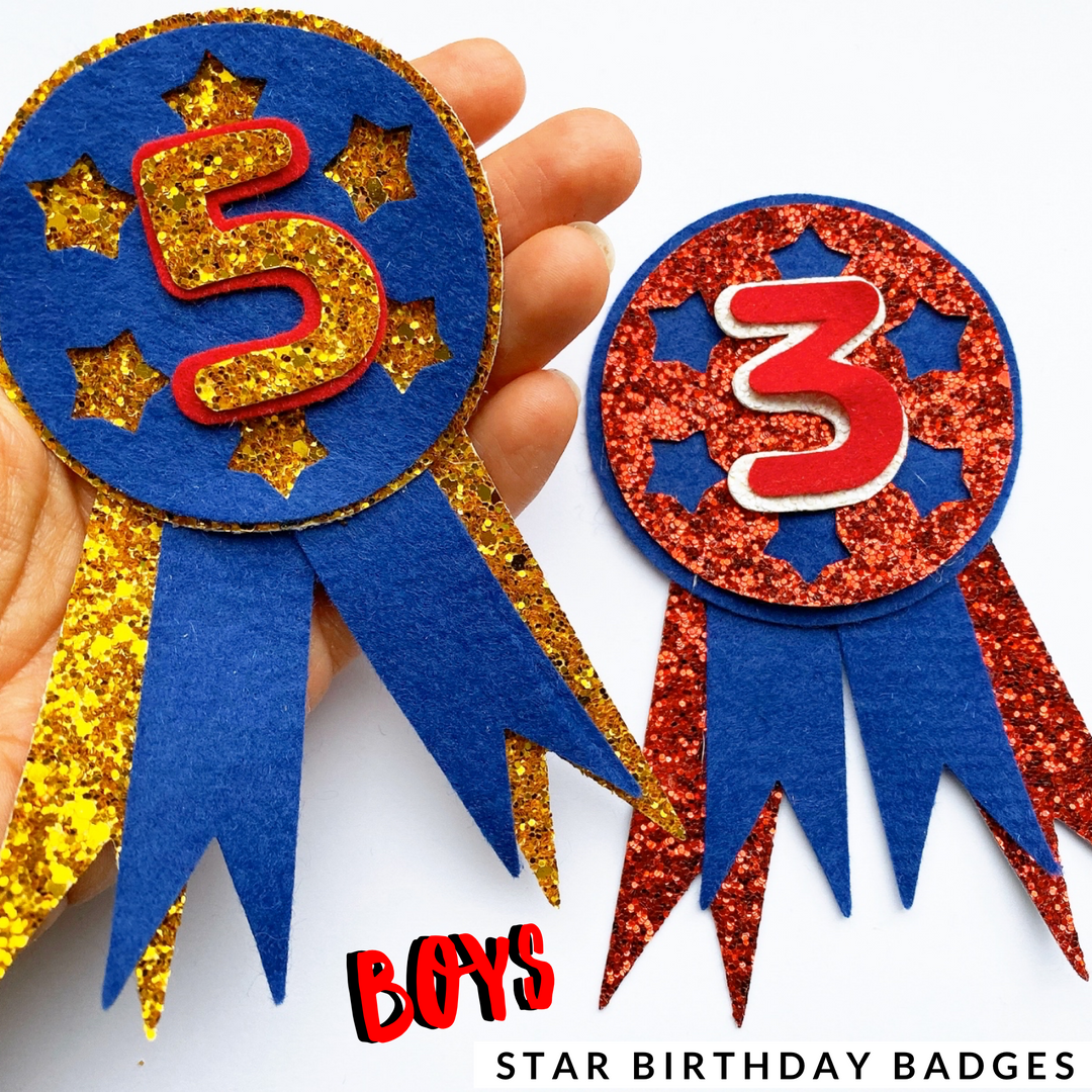 Henri Star Birthday Badge Die Compatible with Big Shot- PRE ORDER APRIL