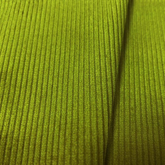 Olive Luxury Stretch Cord Fabric