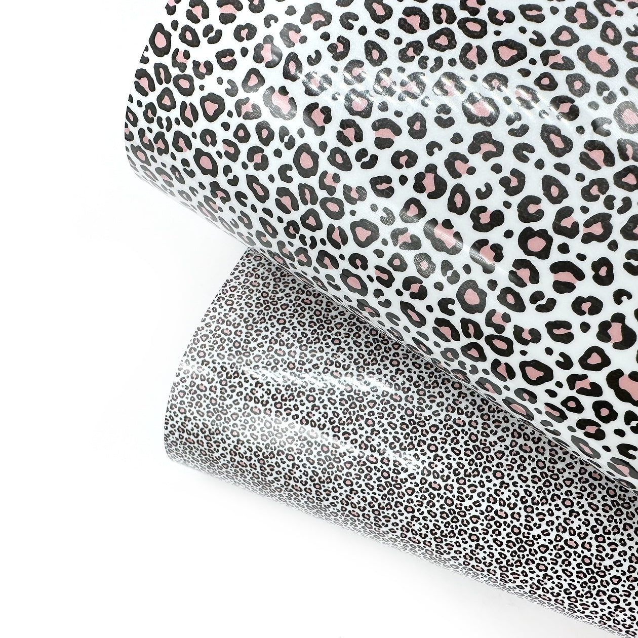 Wild One Leopard EH Printed Patterned Craft HTV Plain Vinyl