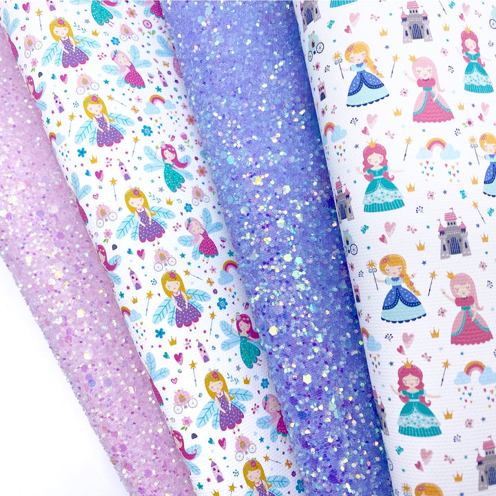 She’s a little Princess Lux Premium Canvas Bow Fabrics