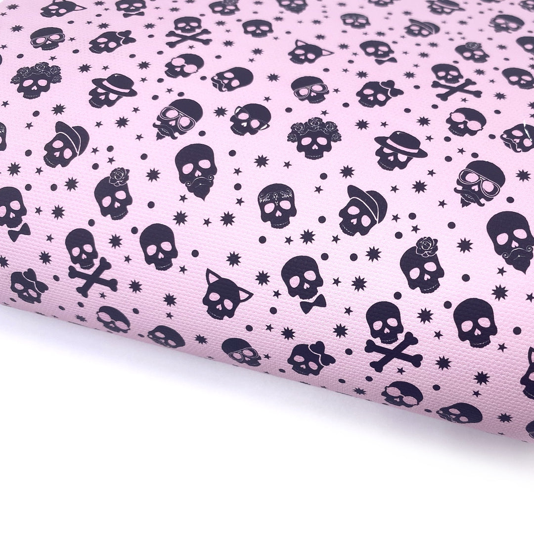 Funny Bones Lux Premium Canvas Bow Fabrics