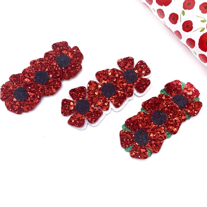 Exclusive Poppy Flower Clip SVG