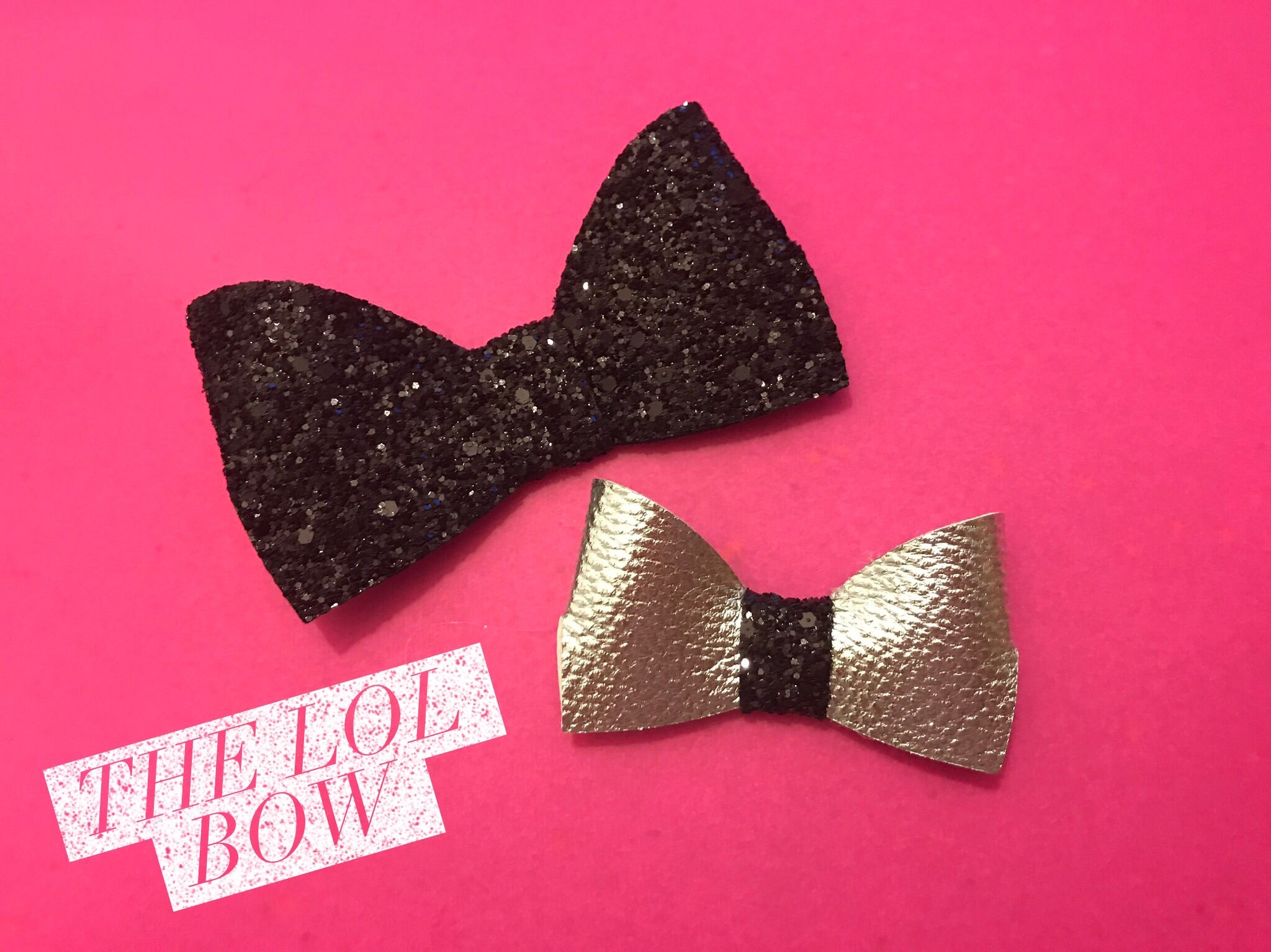 The Lol Bow EXCLUSIVE Hair Die/TEMPLATE Compatible with Big Shot - Eliza Henri Craft Supply