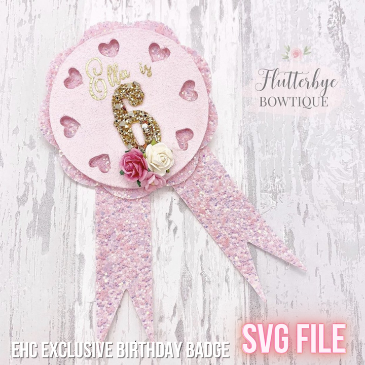 EHC Exclusive Birthday Badge SVG