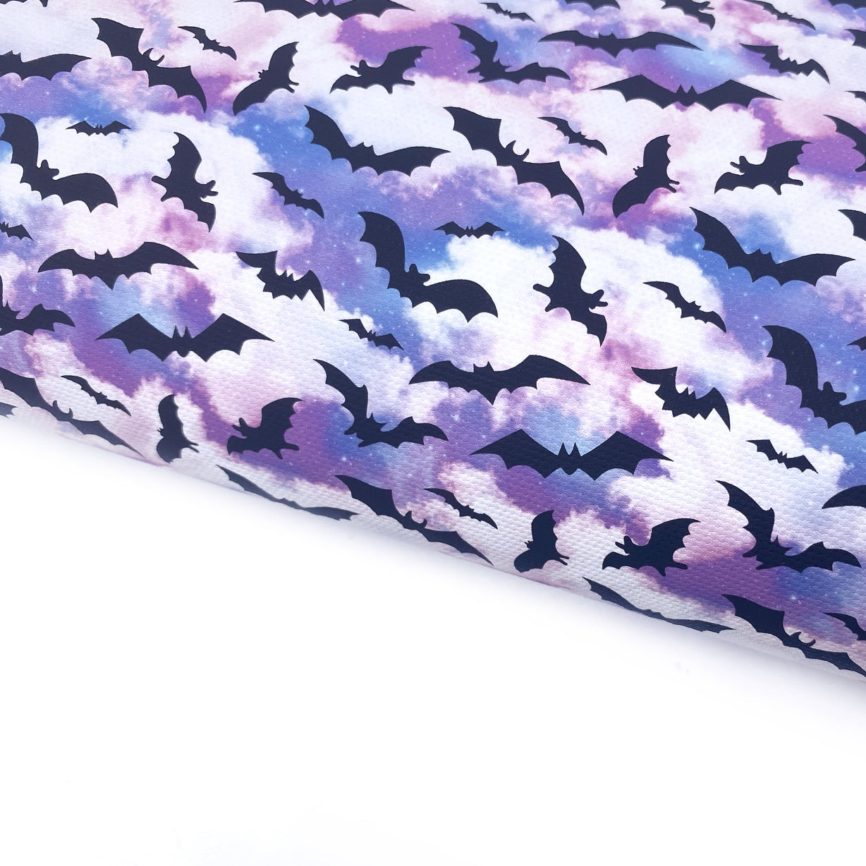 Galaxy Bats Lux Premium Canvas Bow Fabrics