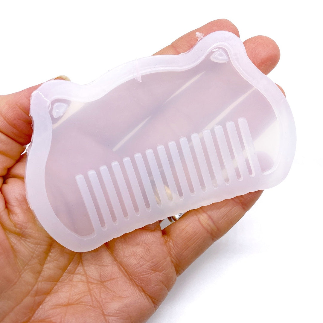 Cute Kitten Comb Accessory Moulds