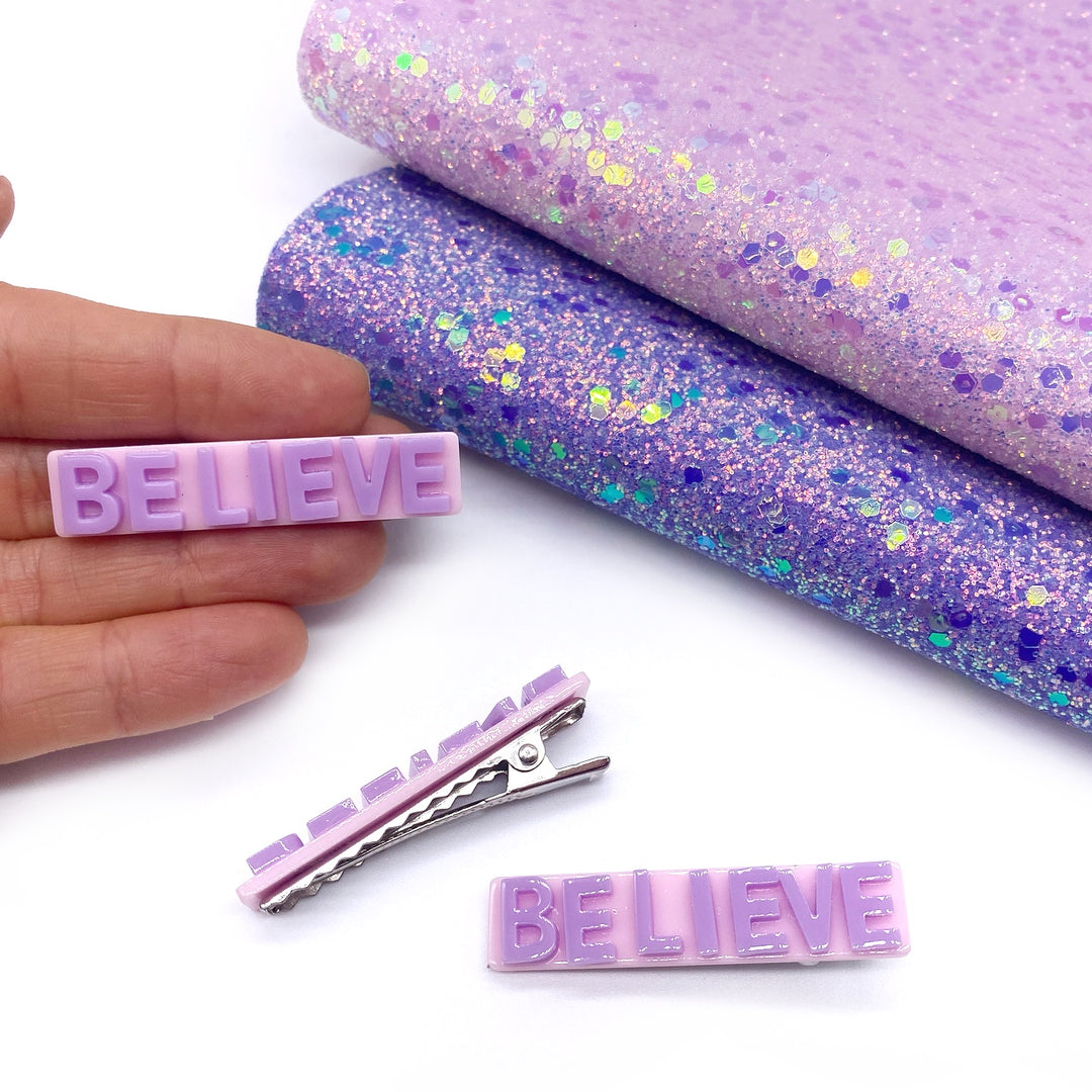 Believe Fringe Clippies- Pack Of 3