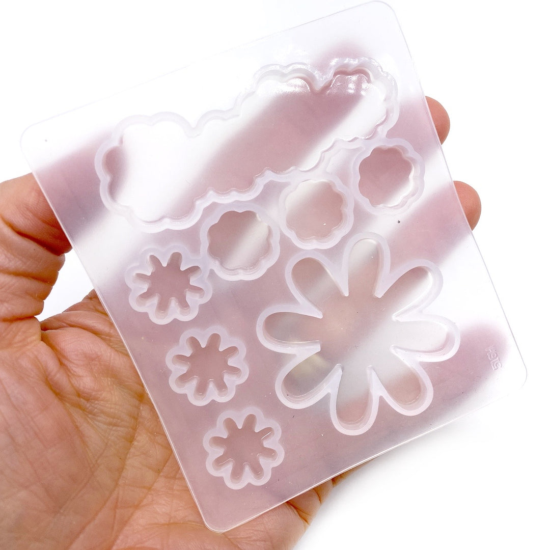 Flower Clip Hair Clip Mould