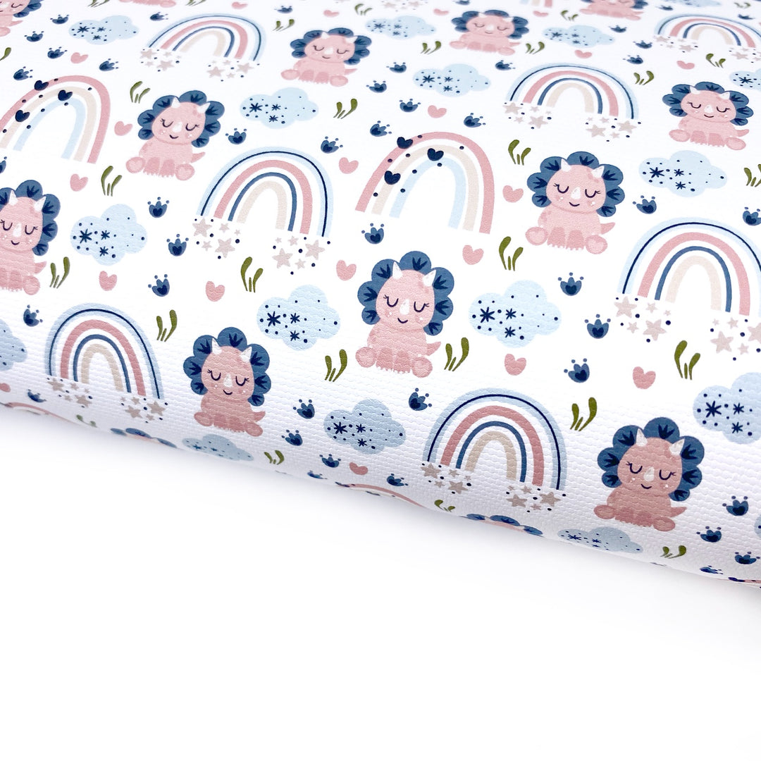 Baby Dino Lux Premium Canvas Bow Fabrics