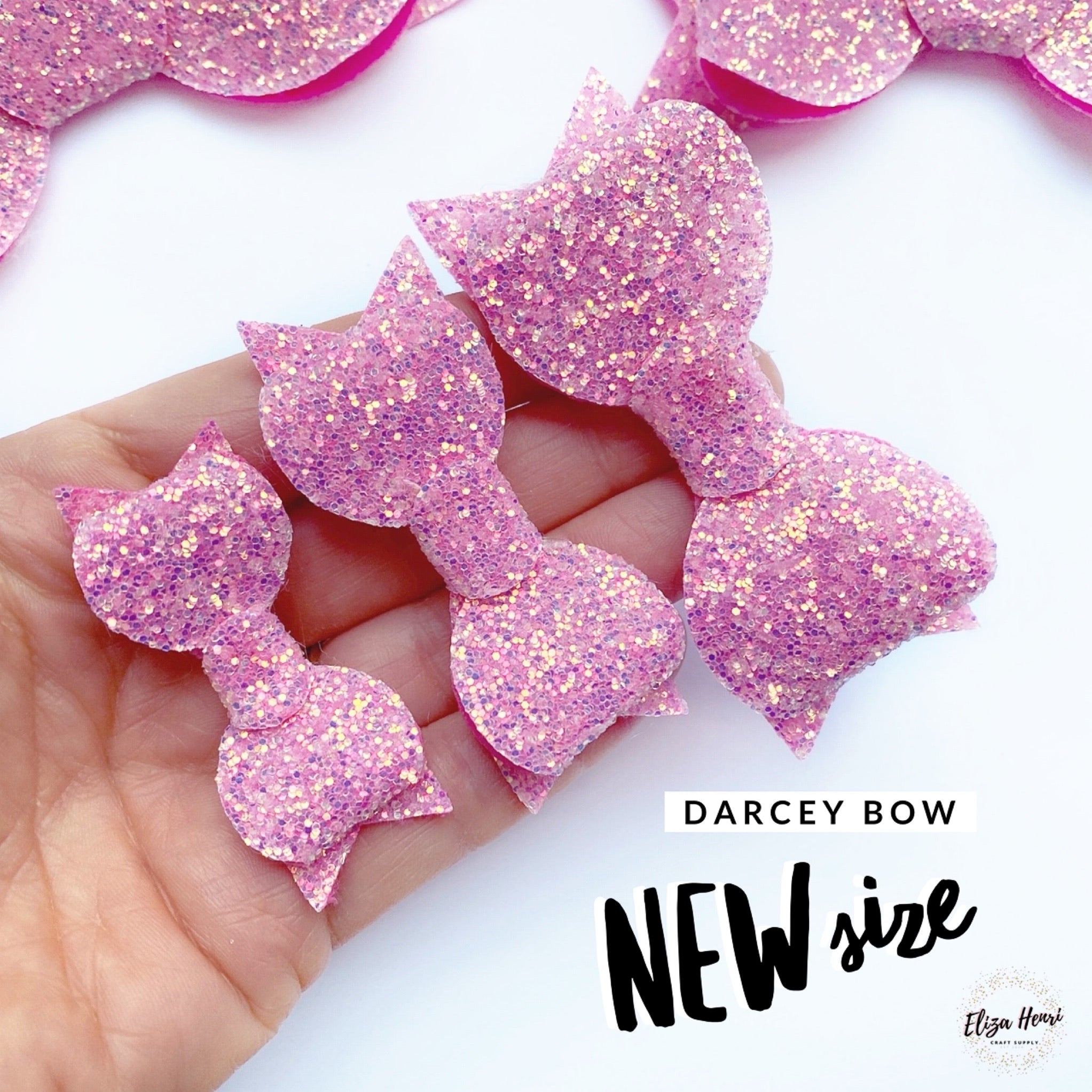 The Darcey Bow EXCLUSIVE Hair Die/Template Compatible with Big Shot - Eliza Henri Craft Supply