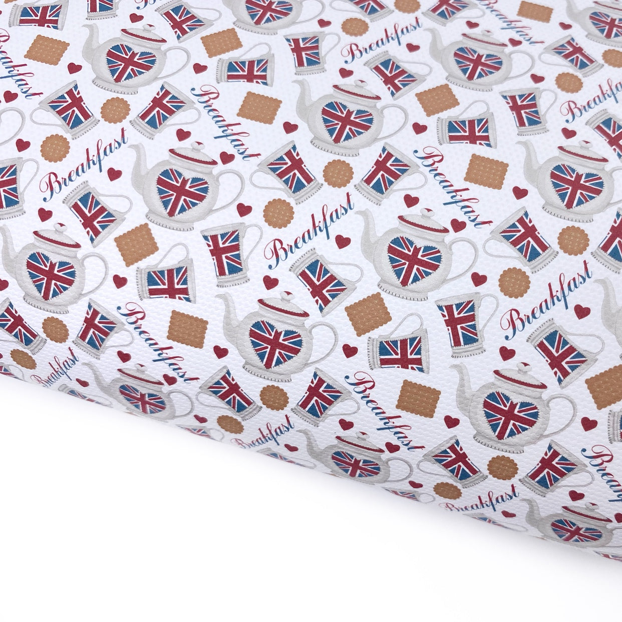 Breakfast with the Queen Lux Premium Printed Bow Fabric