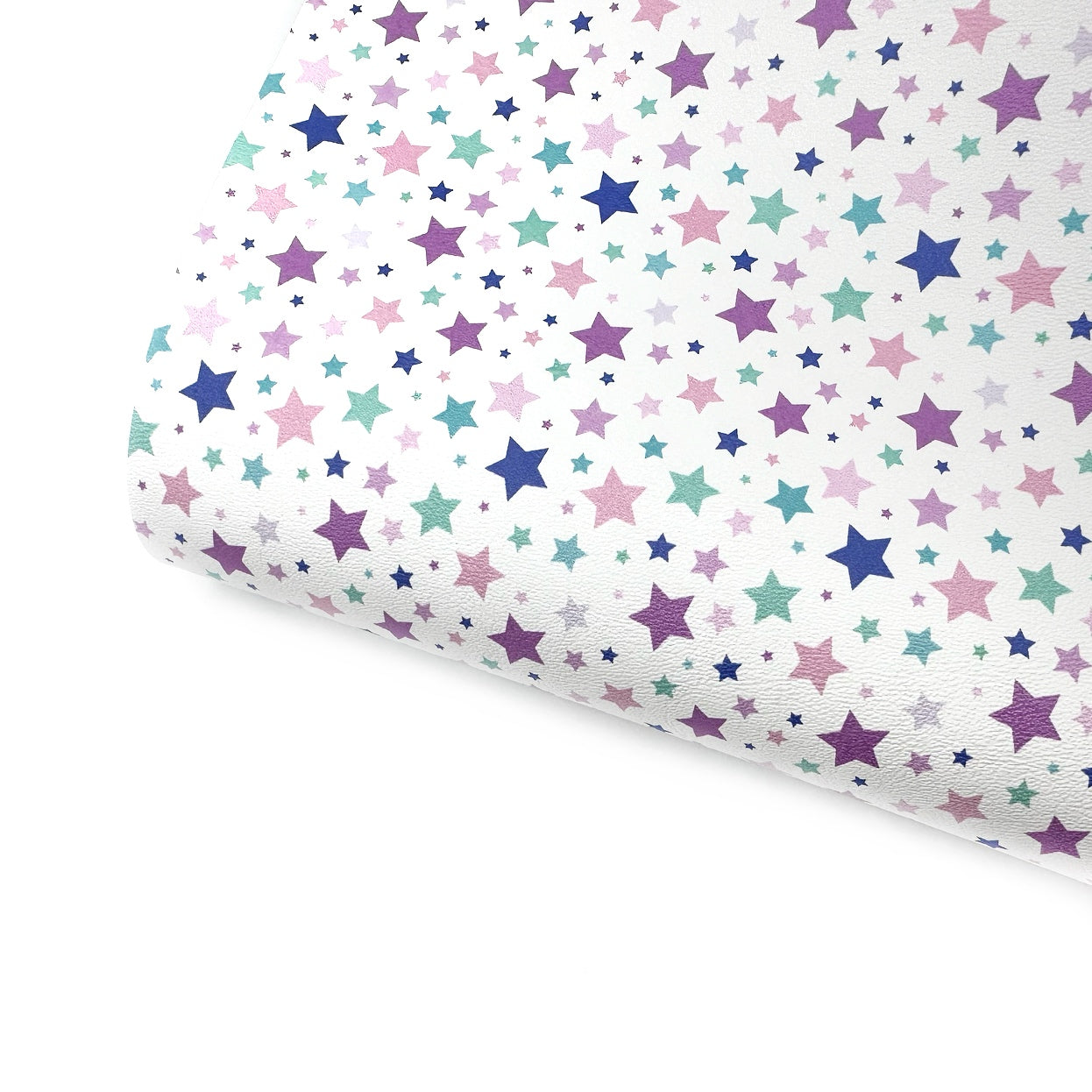 Magical Stars Premium Faux Leather Fabric Sheets