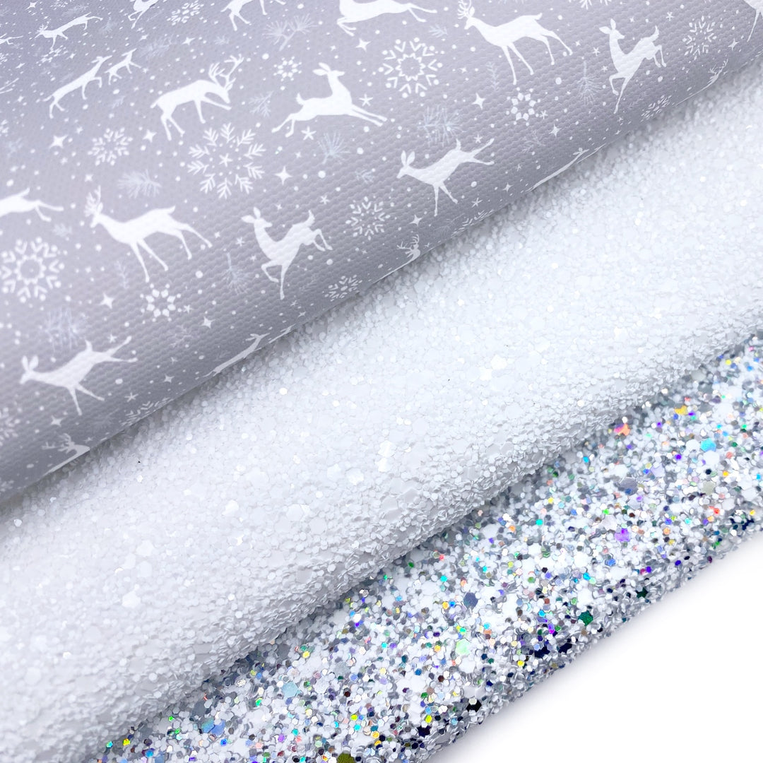 Dasher Deer Lux Premium Canvas Bow Fabrics