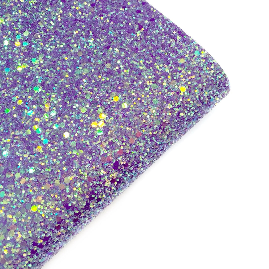 Twilight Purple Fairytales Lux Premium Chunky Glitter Fabric