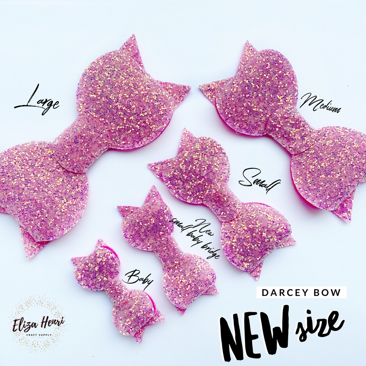 The Darcey Bow EXCLUSIVE Hair Die/Template Compatible with Big Shot - Eliza Henri Craft Supply