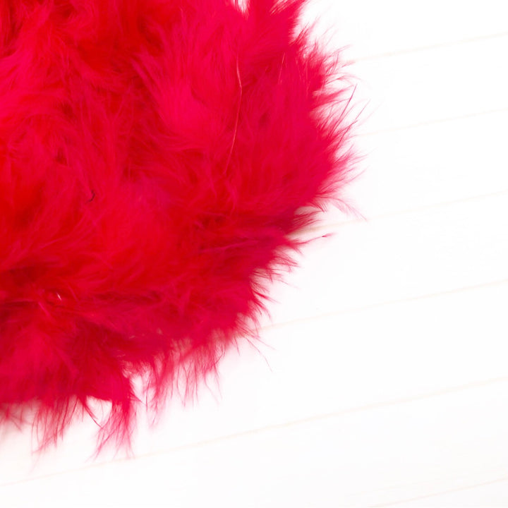 Luxury coloured Marabou Feather String Trim