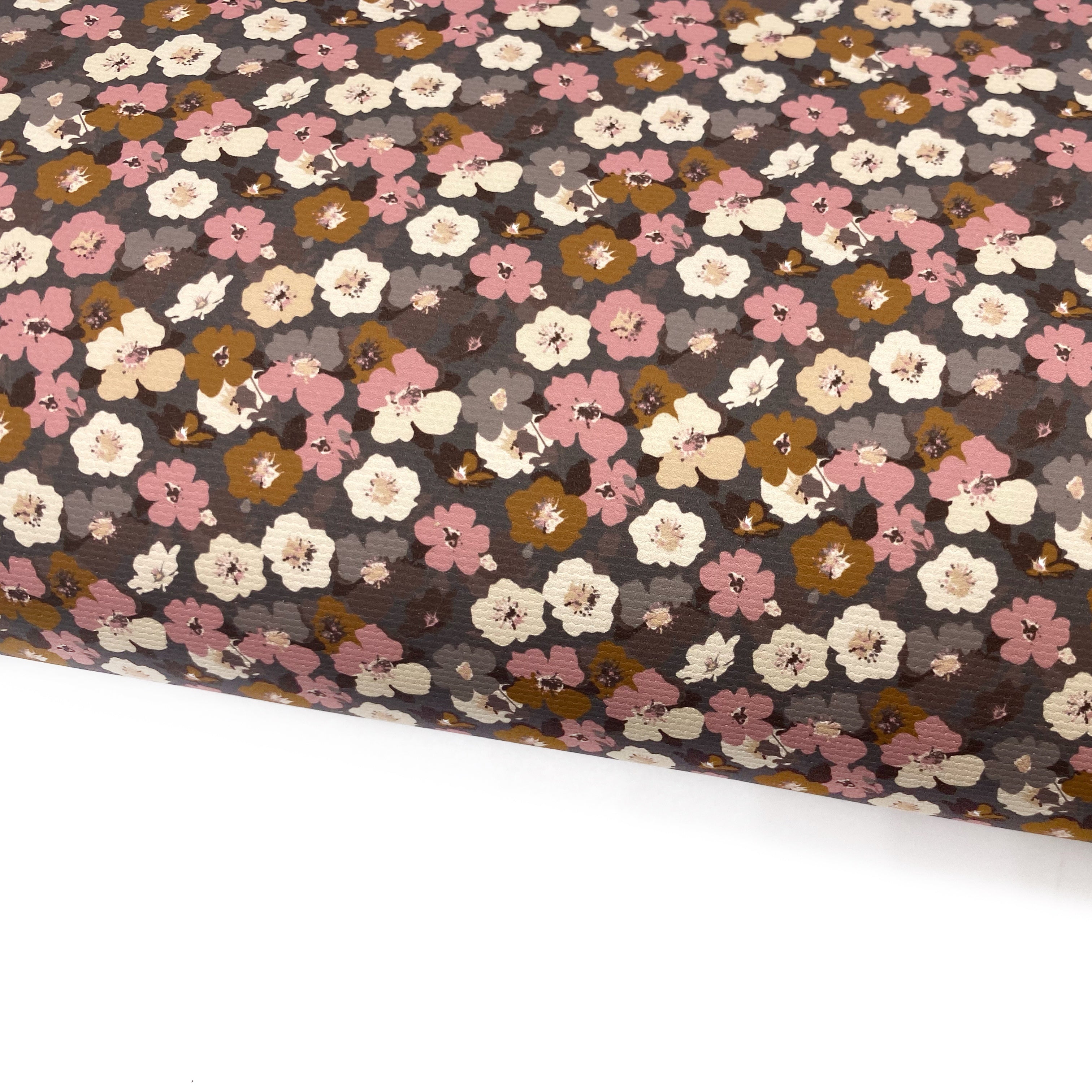 Autumn Blossoms Lux Premium Canvas Bow Fabrics