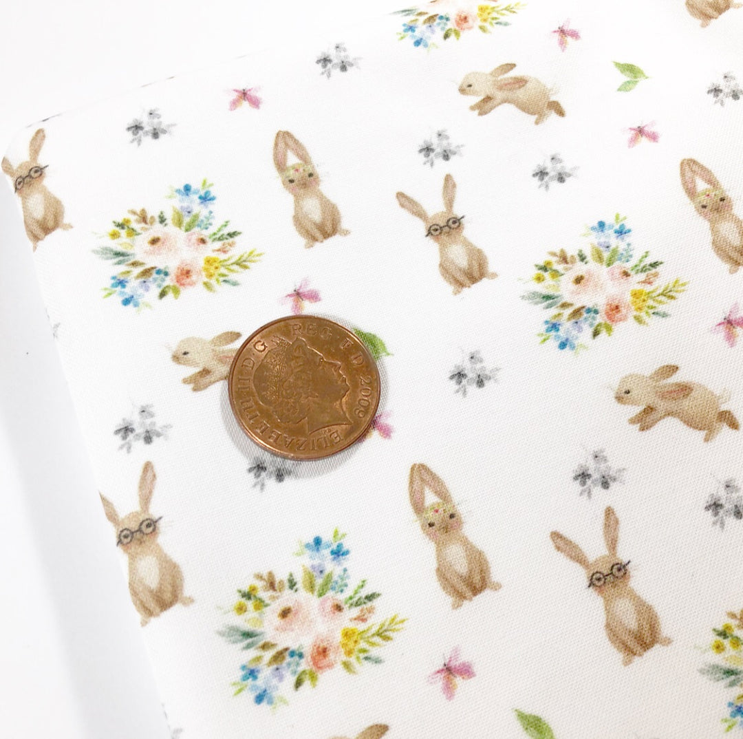 Spring Time Fun Bunnies Artisan Fabric Felt