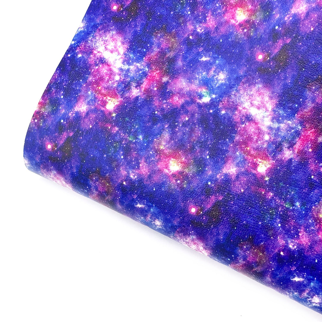 Outta this World Premium Faux Leather Fabric Sheets