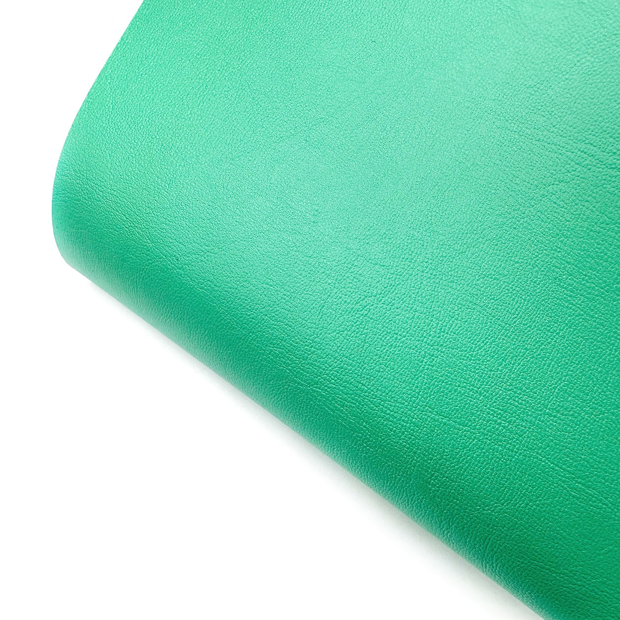 Girls Rule Green Core Colour Premium Faux Leather Fabric Sheets