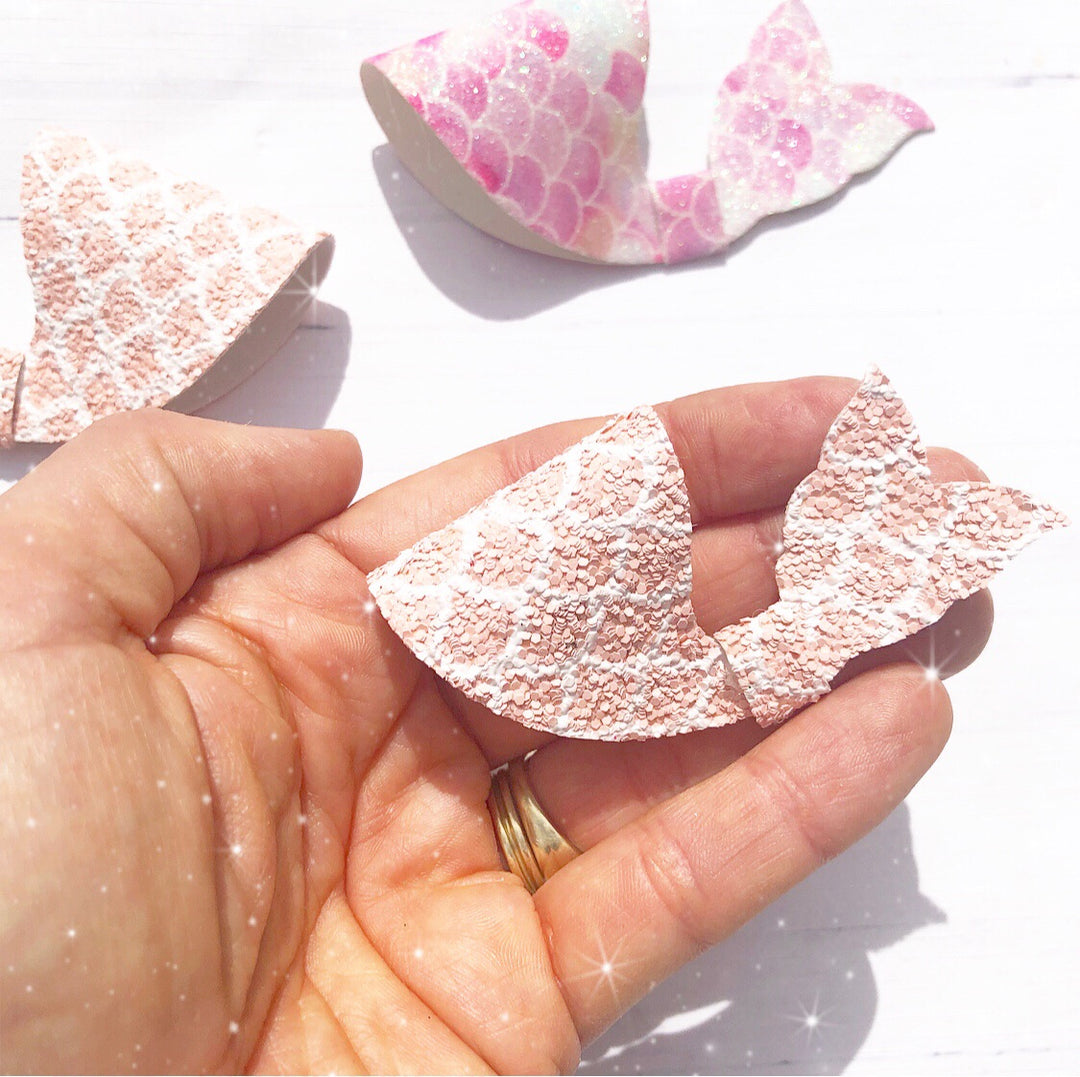 Marina the Mermaid Hair Bow Template- 2 Sizes