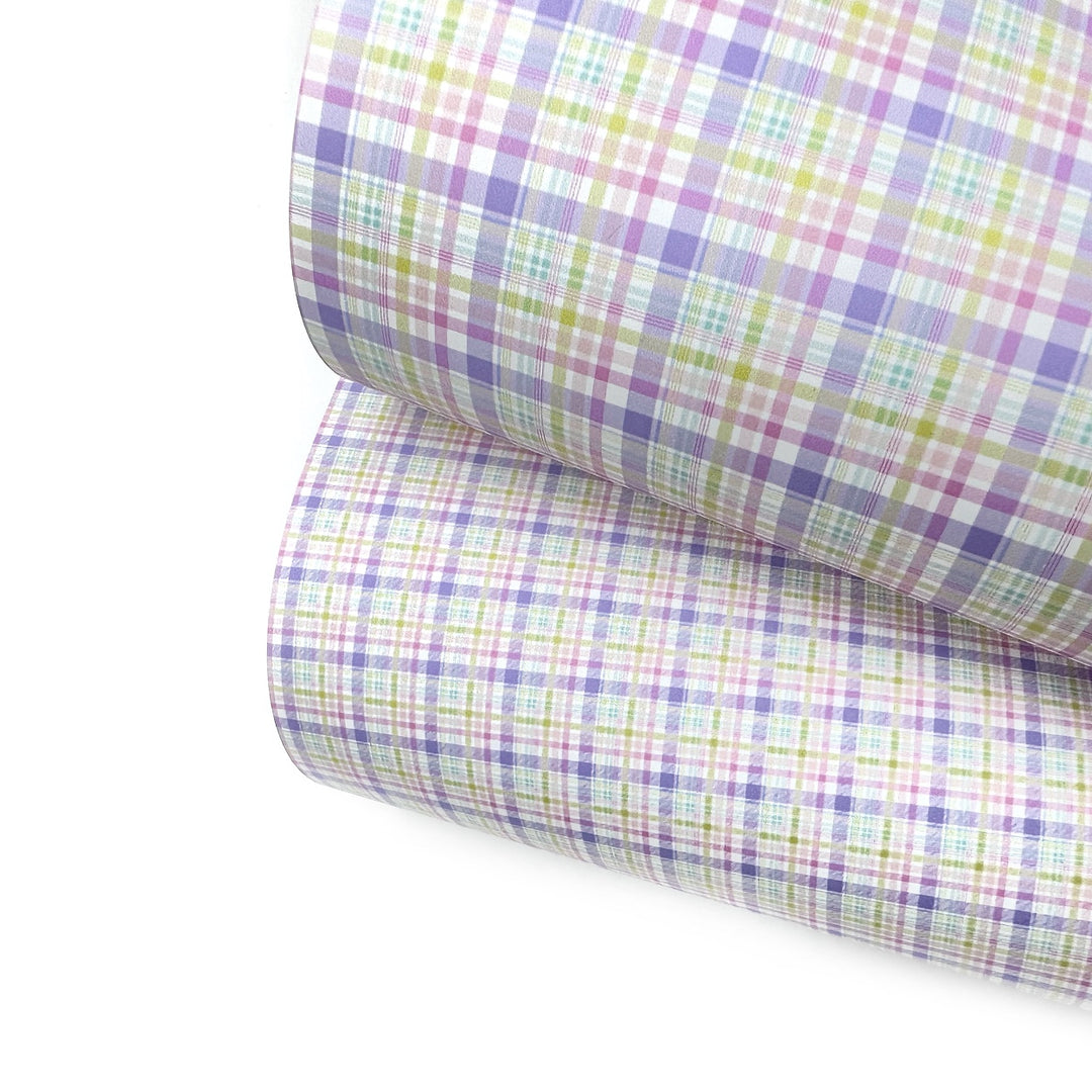 Pastel Plaid EH Printed Patterned Craft HTV Plain Vinyl