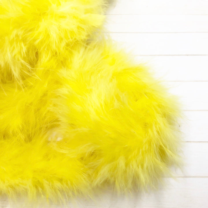 Luxury coloured Marabou Feather String Trim