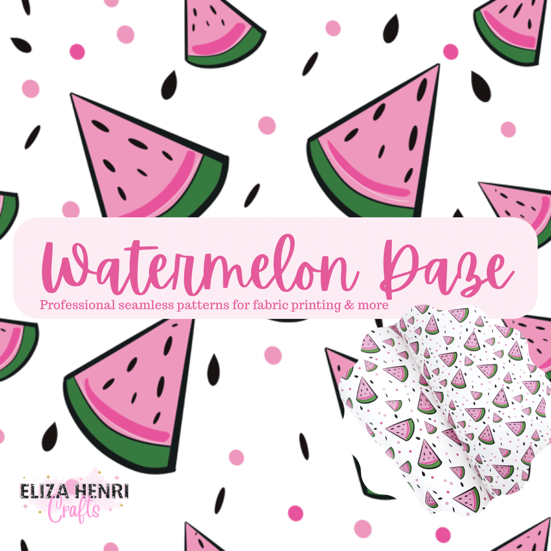 Watermelon Daze Seamless Pattern