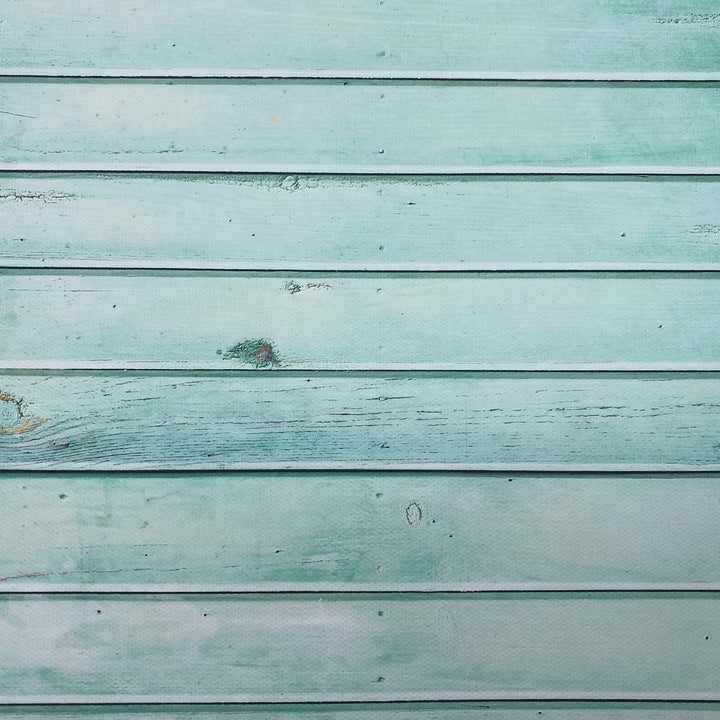 Aqua Wood Canvas Photography Background