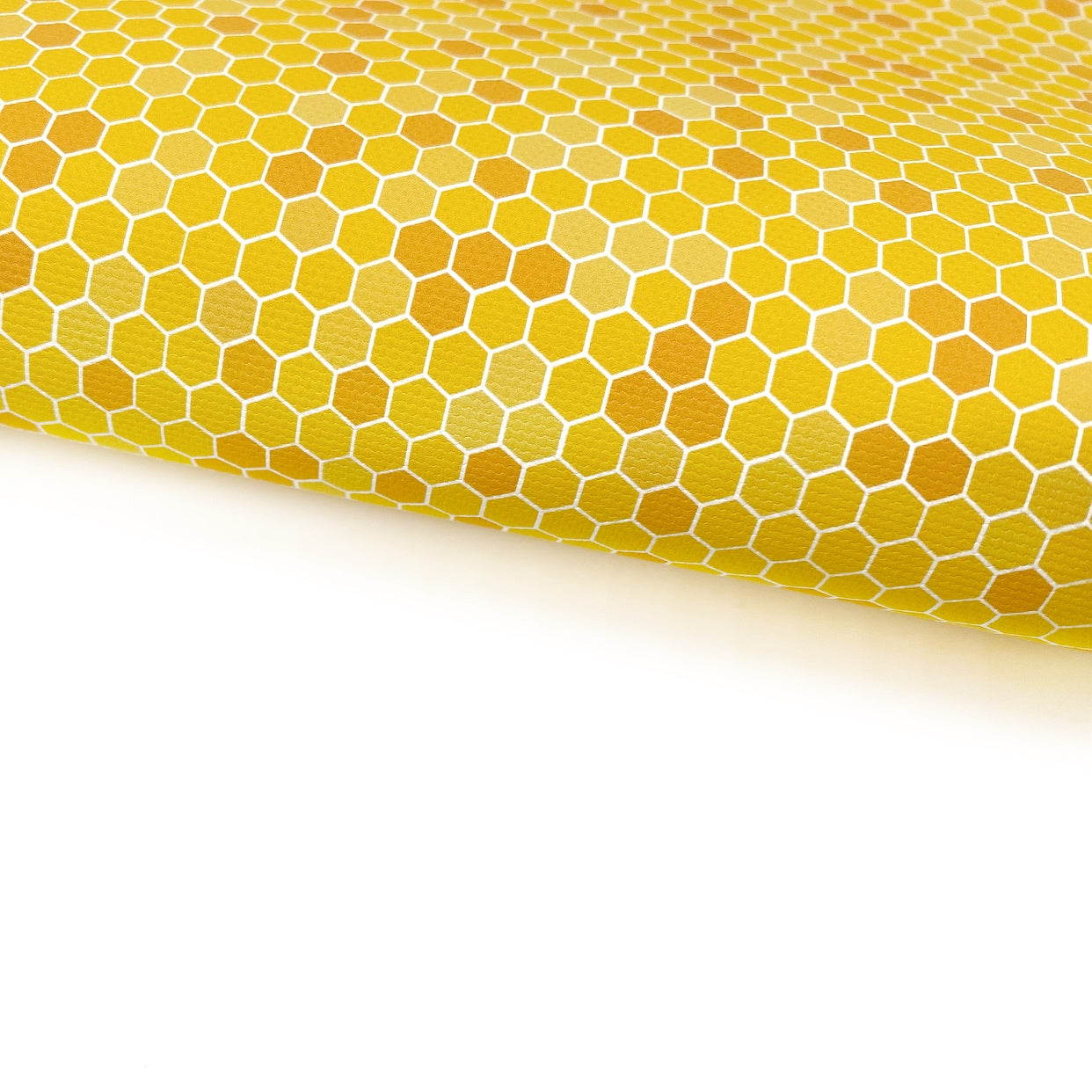 Golden Honeycomb Lux Premium Printed Bow Fabric