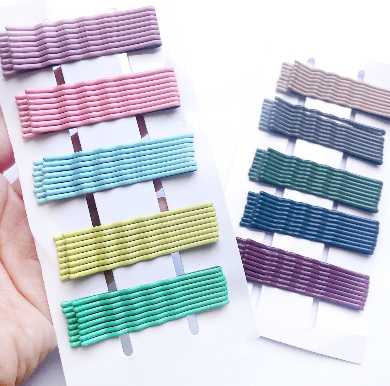 Coloured Bobby Pin Sets of 40 clips