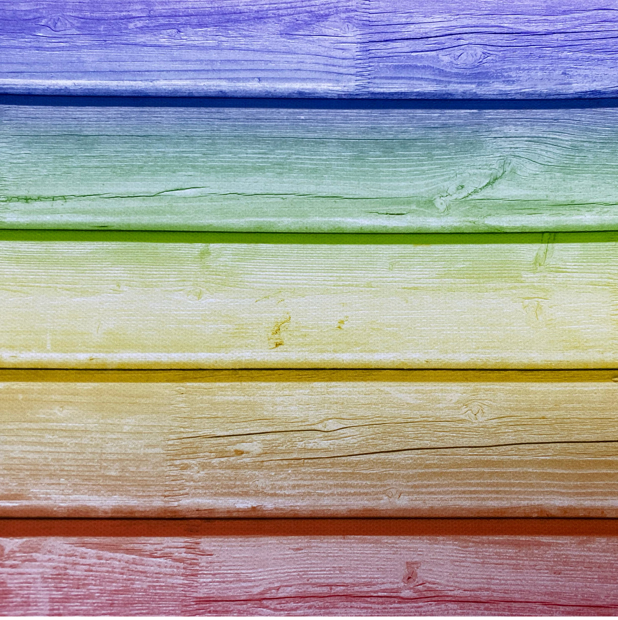 Rainbow Wash Wood Canvas Photography Background