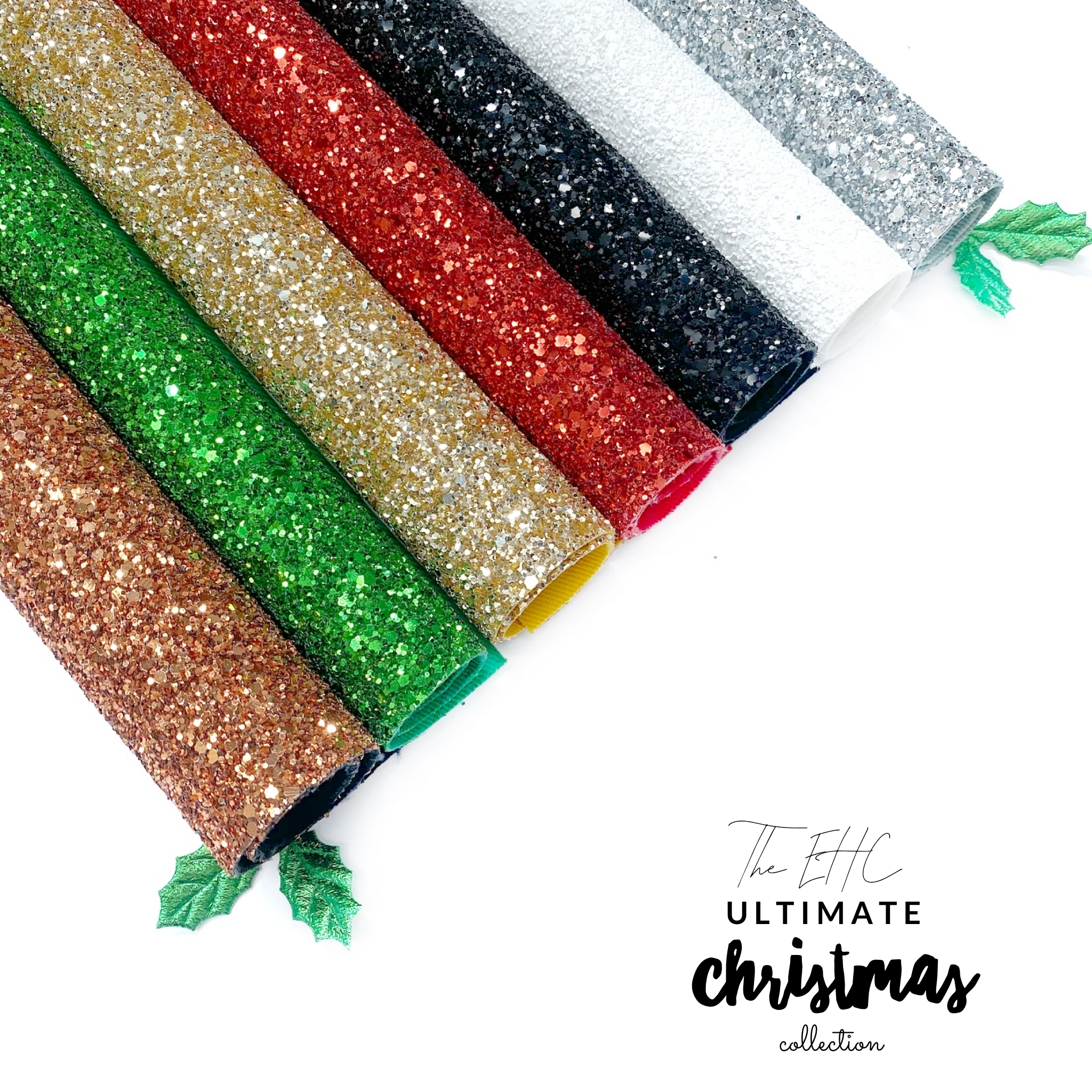 EHC Ultimate Christmas LUX Premium Glitter collection- 7 Colours