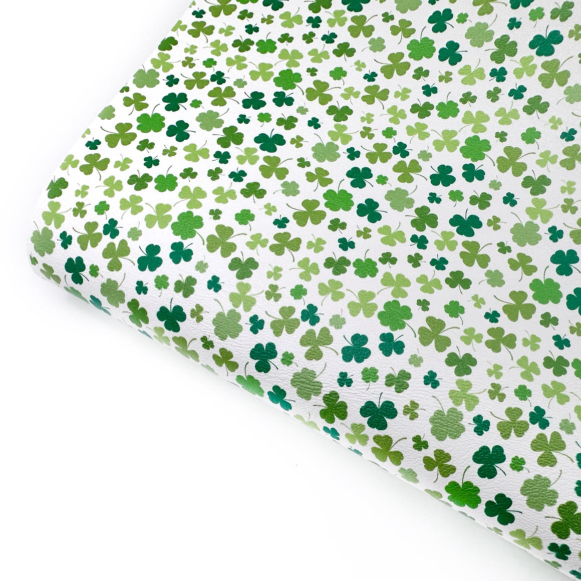 Lots of Clovers Faux Leather Fabric Sheets