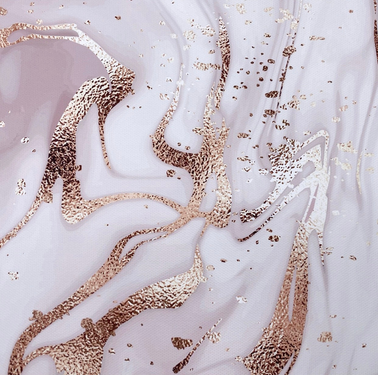Rose Gold Foiled Marble Canvas Photography Background
