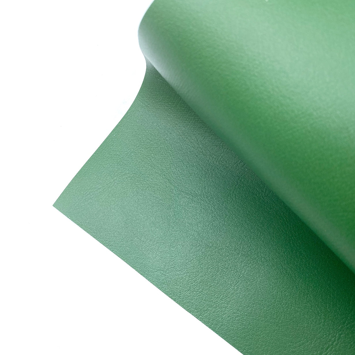 Hunter Green Core Colour Premium Faux Leather Fabric Sheets