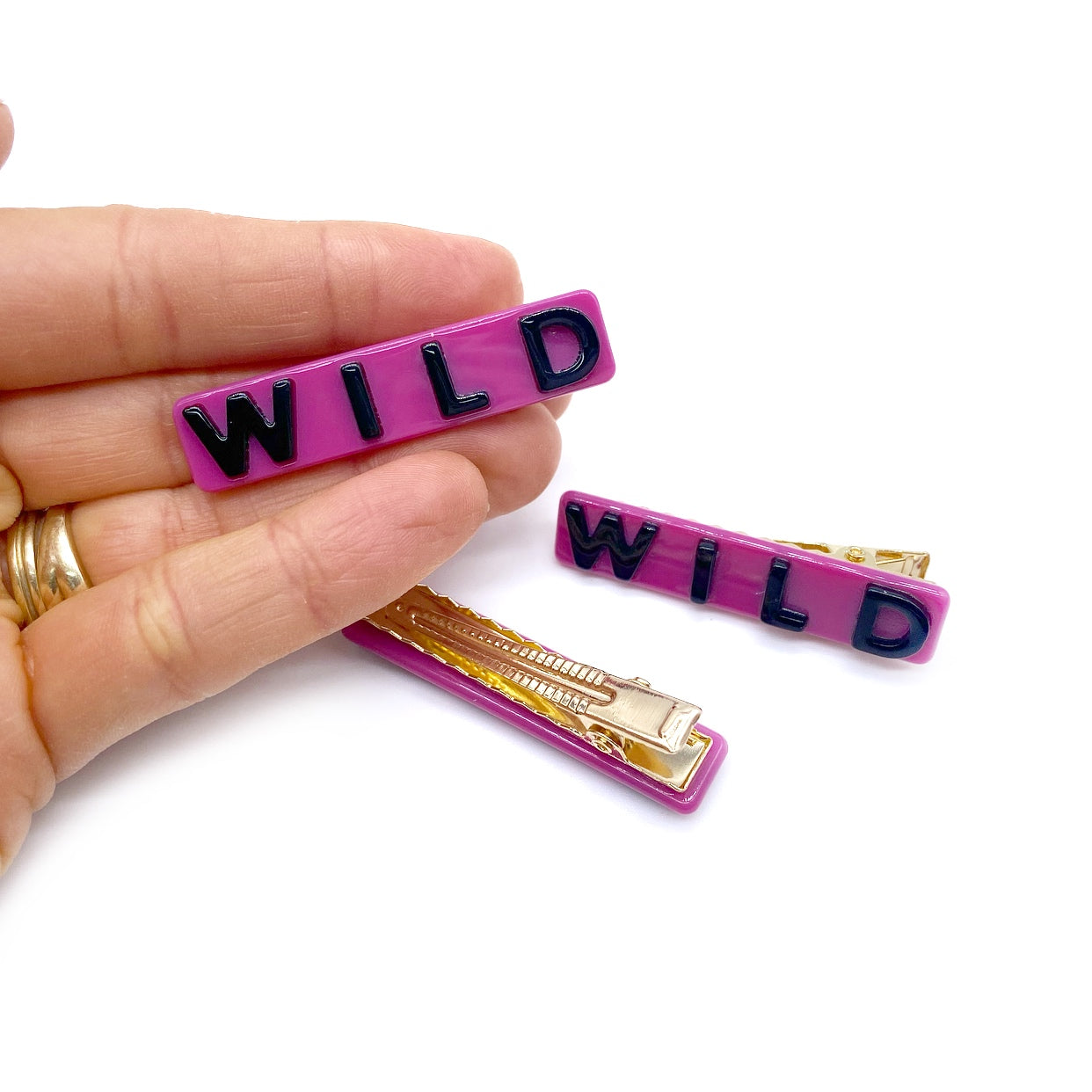 Wild Fringe Bar Clippies- Pack Of 3