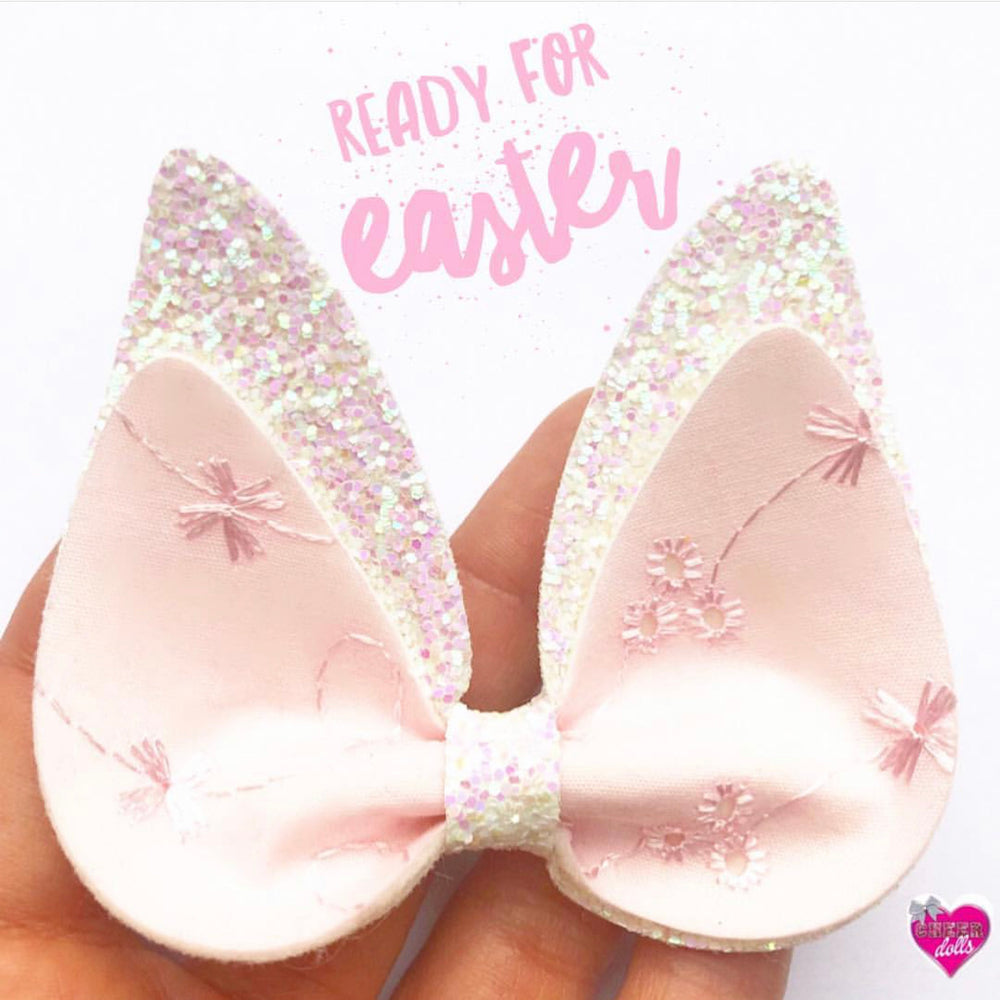 Miss Bunny Pinch Bow Template - Eliza Henri Craft Supply