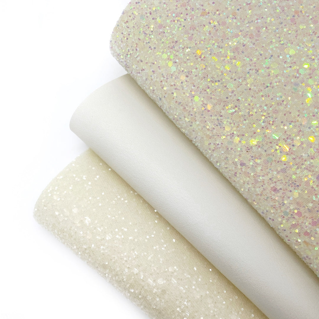 Cream Core Glitter Trio