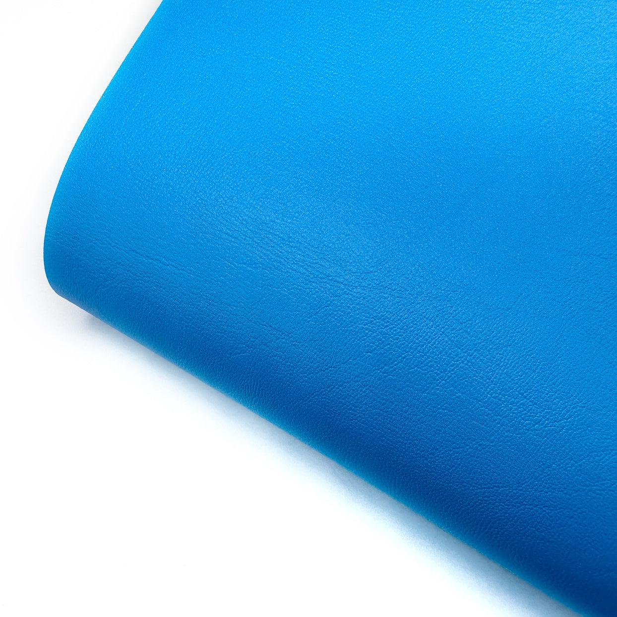 King Charles Light Blue Faux Leather Fabric Sheets