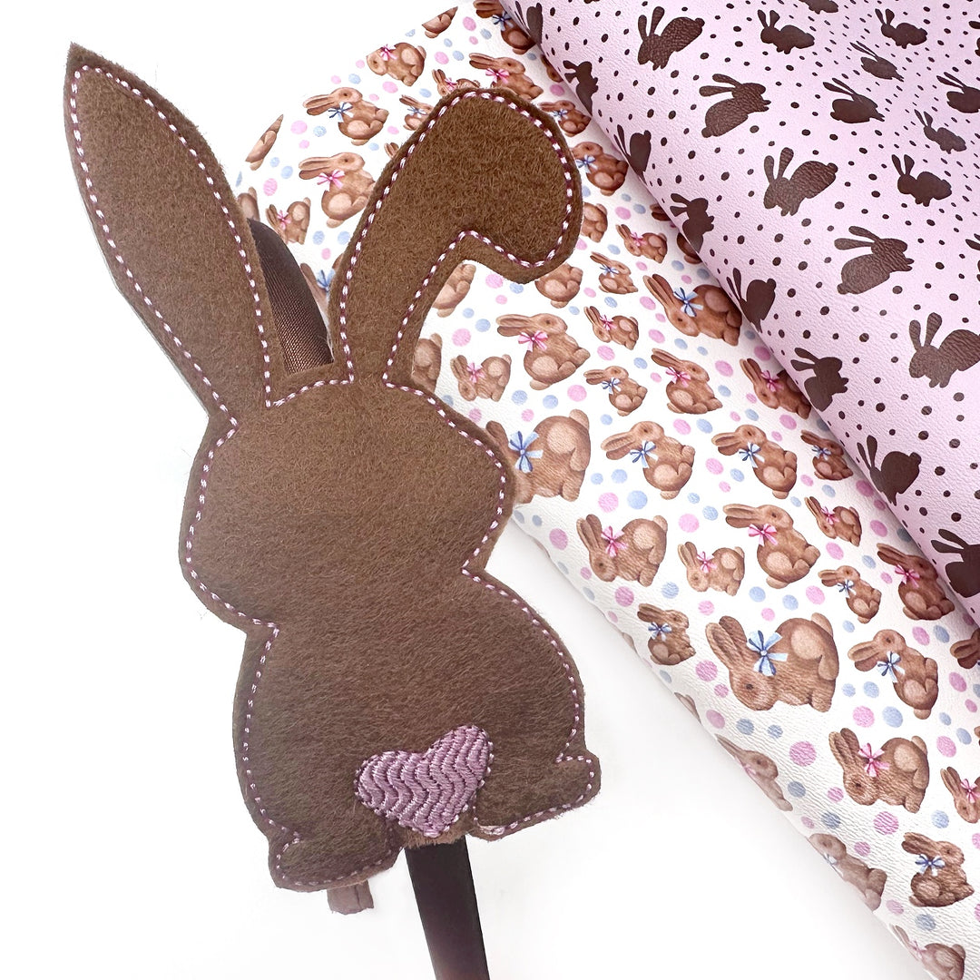 Sweet Bunny Tails Headband Slider Felties