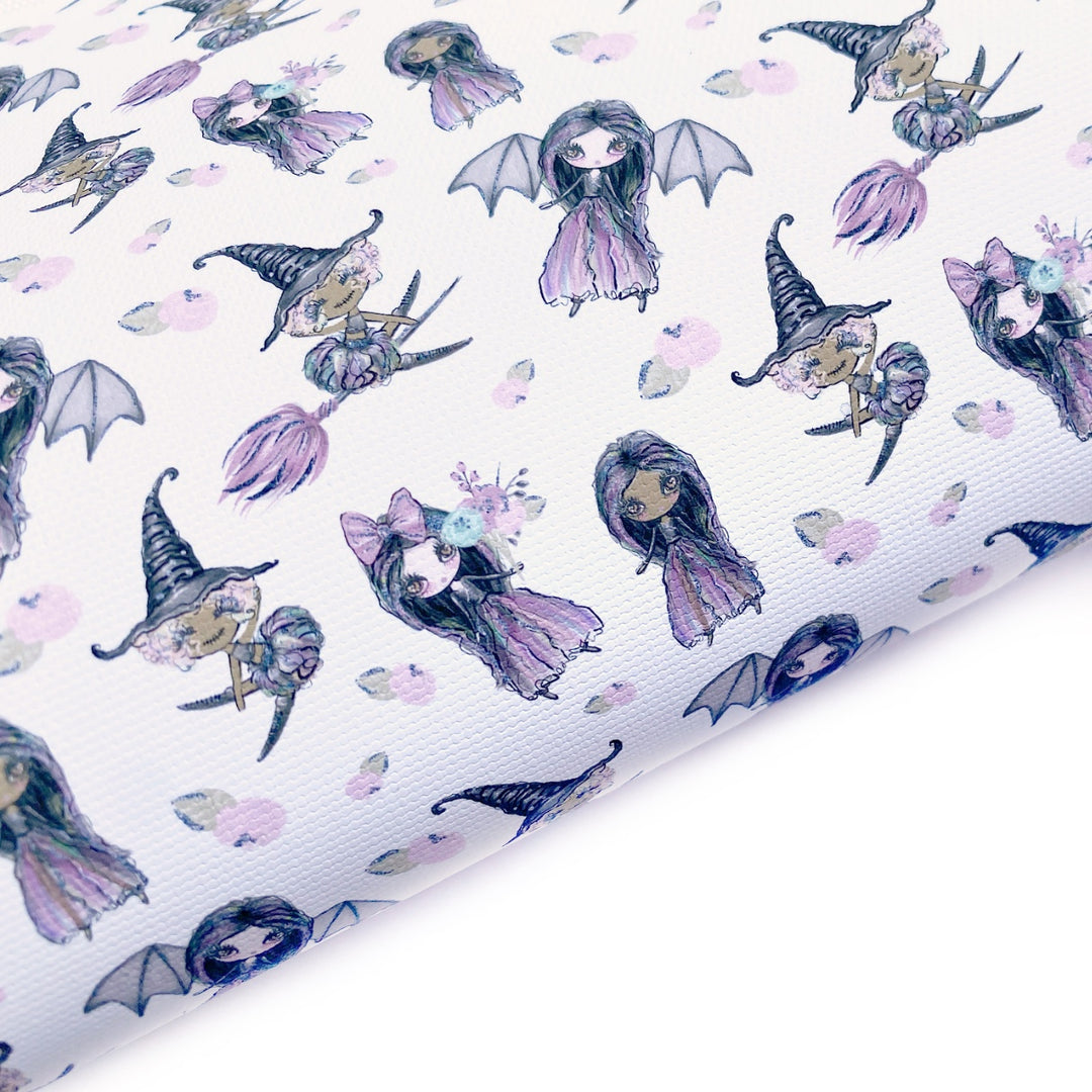 Basic Witches Lux Premium Canvas Bow Fabrics