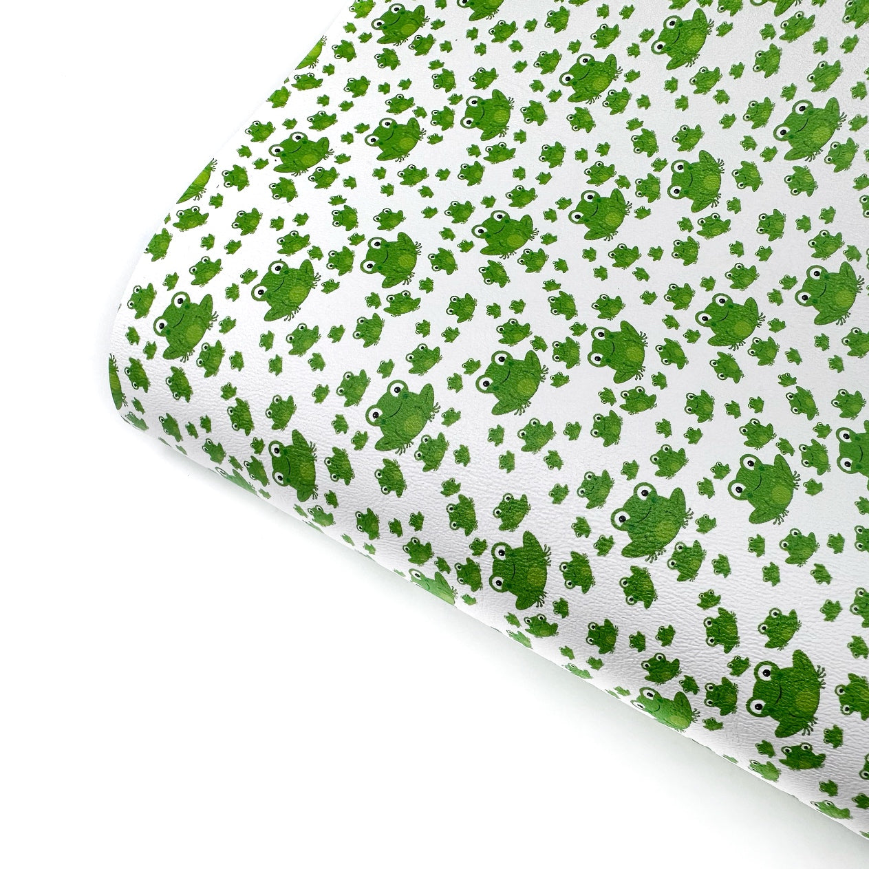 Too Many Frogs Premium Faux Leather Fabric Sheets