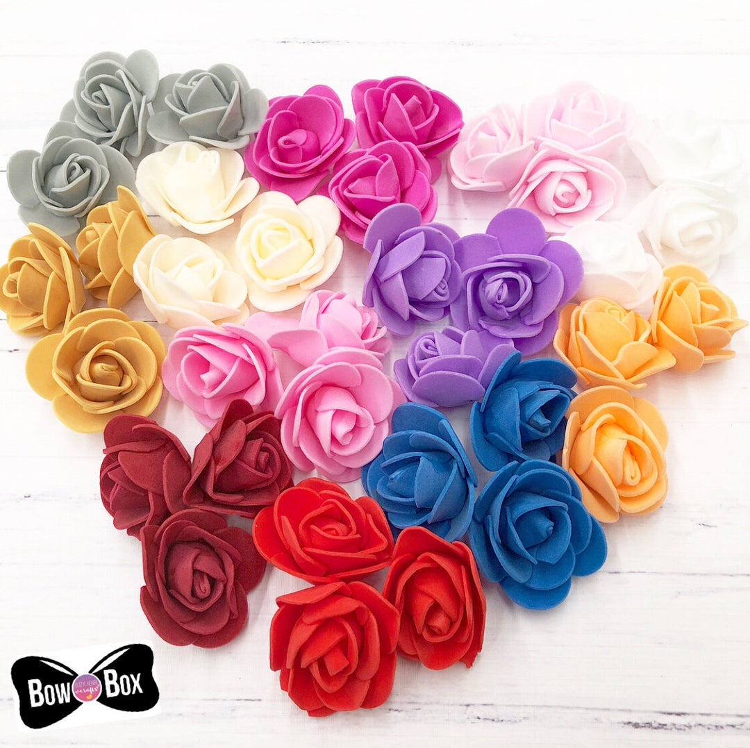 Foam Roses- Packs of 10