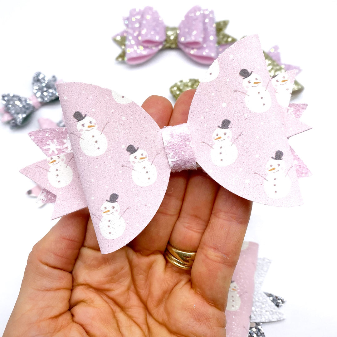 The Betsy Bow Hair Bow- Template for hand-cutting